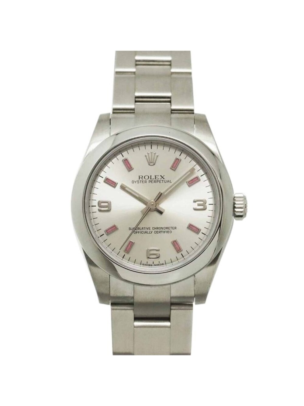 Rolex Oyster Perpetual Roulette Boys' Watch Silver Automatic Prpetual